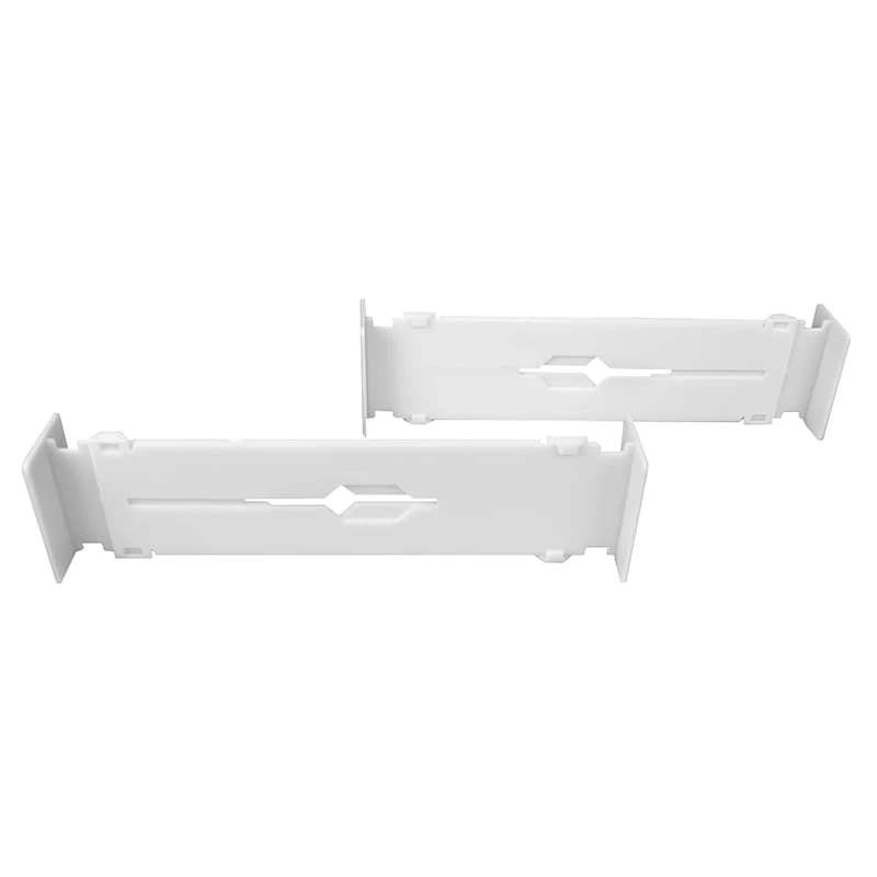 2-Piece Adjustable Drawer Dividers 3 2-Piece Adjustable Drawer Dividers