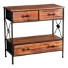 3 Drawer Wood Side Table -Chic Furniture Store 3 drawer wood side table