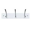 3-Hook White Modern Wall Hanger -Chic Furniture Store 3 hook white modern wall hanger