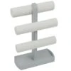 3-Tier Bracelet Bar, Grey 1 3-Tier Bracelet Bar, Grey -Chic Furniture Store 3 tier bracelet bar grey