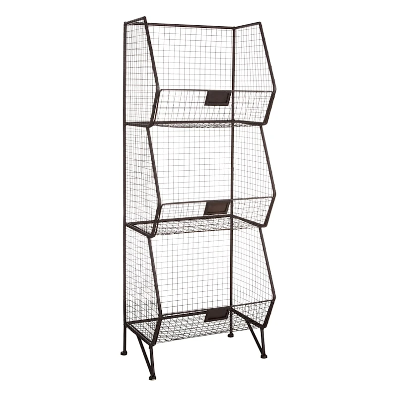 3-Tier Mesh Shelf 3 3-Tier Mesh Shelf