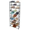 30-Pair Standing Shoe Rack, Bronze 2 30-Pair Standing Shoe Rack, Bronze -Chic Furniture Store 30 pair standing shoe rack bronze