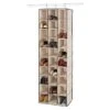 30-Section Hanging Shoe Shelves Organizer -Chic Furniture Store 30 section hanging shoe shelves organizer