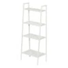 4-Tier Metal Rack, White -Chic Furniture Store 4 tier metal rack white