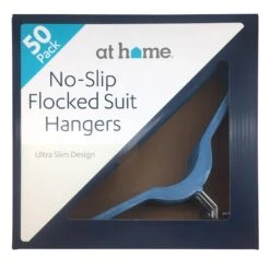 50-Pack Velvet Suit Hangers, Allure Blue -Chic Furniture Store 50 pack velvet suit hangers allure blue 5