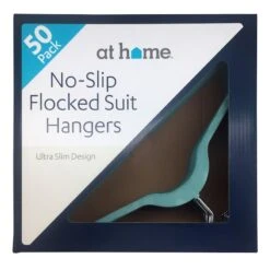 50-Pack Velvet Suit Hangers, Aquifer Blue -Chic Furniture Store 50 pack velvet suit hangers aquifer blue 3