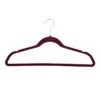50-Pack Velvet Suit Hangers, Fuchsia 2 50-Pack Velvet Suit Hangers, Fuchsia -Chic Furniture Store 50 pack velvet suit hangers fuchsia