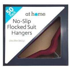 50-Pack Velvet Suit Hangers, Fuchsia -Chic Furniture Store 50 pack velvet suit hangers fuchsia 2