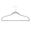 50-Pack Velvet Suit Hangers, Grey 1 50-Pack Velvet Suit Hangers, Grey -Chic Furniture Store 50 pack velvet suit hangers grey
