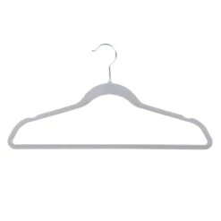 50-Pack Velvet Suit Hangers, Grey