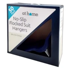 50-Pack Velvet Suit Hangers, Navy Blue -Chic Furniture Store 50 pack velvet suit hangers navy blue 8