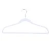 50-Pack Velvet Suit Hangers, Pearl White 2 50-Pack Velvet Suit Hangers, Pearl White -Chic Furniture Store 50 pack velvet suit hangers pearl white