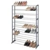 50-Pair Shoe Rack, Grey 2 50-Pair Shoe Rack, Grey -Chic Furniture Store 50 pair shoe rack grey