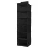 6-Shelf Hanging Sweater Organizer, Black -Chic Furniture Store 6 shelf hanging sweater organizer black