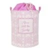 Alexa Fold The Laundry Collapsible Laundry Hamper With Drawstring Liner, Pink -Chic Furniture Store alexa fold the laundry collapsible laundry hamper with drawstring liner pink