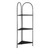 Alice Folding Corner Shelf, Black 2 Alice Folding Corner Shelf, Black -Chic Furniture Store alice folding corner shelf black