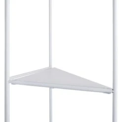 Alice Folding Corner Shelf, White -Chic Furniture Store alice folding corner shelf white 3