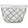 Angled Lines Wire Laundry Basket 2 Angled Lines Wire Laundry Basket -Chic Furniture Store angled lines wire laundry basket