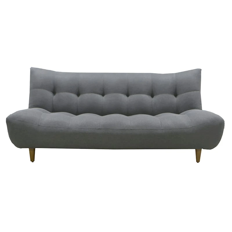 Arya Grey Fabric Tufted Sofa Bed 4 Arya Grey Fabric Tufted Sofa Bed - Image 2