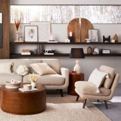Aubrey Taupe Accent Chair -Chic Furniture Store aubrey taupe accent chair 5