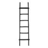 Blanket Ladder, Black -Chic Furniture Store blanket ladder black