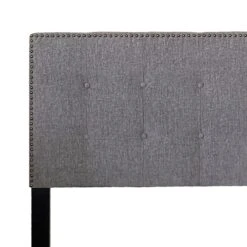 Brian Cement Grey Headboard, King -Chic Furniture Store brian cement grey headboard king 2