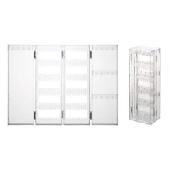 Clear Folding Jewelry Screen