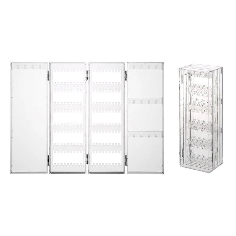 Clear Folding Jewelry Screen 3 Clear Folding Jewelry Screen