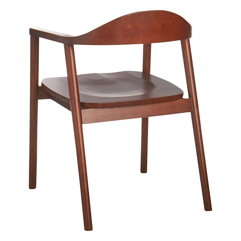 Crosby St Bishop Dining Chair, Brown 4 Crosby St Bishop Dining Chair, Brown - Image 2