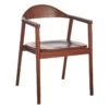 Crosby St Bishop Dining Chair, Brown -Chic Furniture Store crosby st bishop dining chair brown