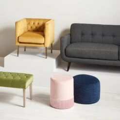 Crosby St Hadley Tufted Back Sofa, Charcoal Grey 13 Crosby St Hadley Tufted Back Sofa, Charcoal Grey -Chic Furniture Store crosby st hadley tufted back sofa charcoal grey 4