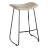 Crosby St Jude Grey Backless Barstool, 30" -Chic Furniture Store crosby st jude grey backless barstool 30