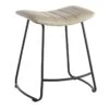 Crosby St Jude Grey Backless Counter Stool, 24" 2 Crosby St Jude Grey Backless Counter Stool, 24" -Chic Furniture Store crosby st jude grey backless counter stool 24