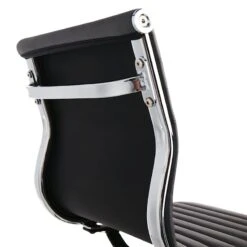 Crosby St Maxwell Adjustable Faux Leather Barstool, Grey -Chic Furniture Store crosby st maxwell adjustable faux leather barstool grey 3