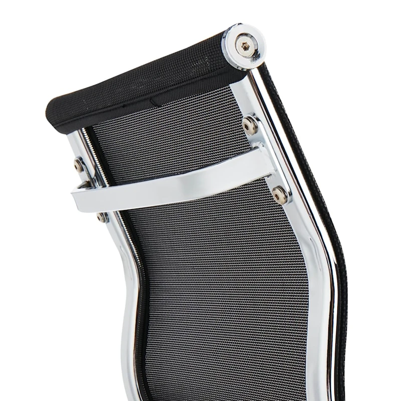 Crosby St Micah Adjustable Barstool, Black 5 Crosby St Micah Adjustable Barstool, Black - Image 3