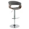 Crosby St Modern Vintage Barstool, Grey