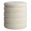 Crosby St Pax Cream Boucle Storage Ottoman -Chic Furniture Store crosby st pax cream boucle storage ottoman