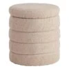 Crosby St Pax Taupe Boucle Storage Ottoman -Chic Furniture Store crosby st pax taupe boucle storage ottoman