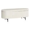 Crosby St Roxie Storage Bench, White -Chic Furniture Store crosby st roxie storage bench white