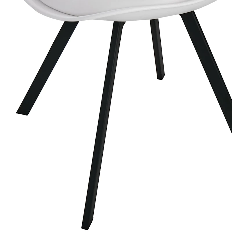 Crosby St Sally Dining Chair, White 6 Crosby St Sally Dining Chair, White - Image 4