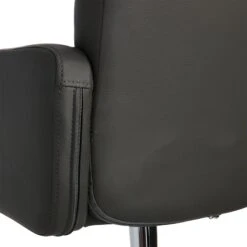 Crosby St Stout Adjustable Faux Leather Barstool, Grey 12 Crosby St Stout Adjustable Faux Leather Barstool, Grey -Chic Furniture Store crosby st stout adjustable faux leather barstool grey 4