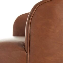 Crosby St Swivel Faux Leather Tub Chair -Chic Furniture Store crosby st swivel faux leather tub chair 3