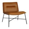 Crosby St Zoey Faux Leather Accent Chair, Camel -Chic Furniture Store crosby st zoey faux leather accent chair camel