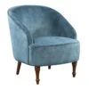 Ella Slate Blue Accent Chair