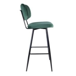 Emerald Velvet Barstool 9 Emerald Velvet Barstool -Chic Furniture Store emerald velvet barstool 2