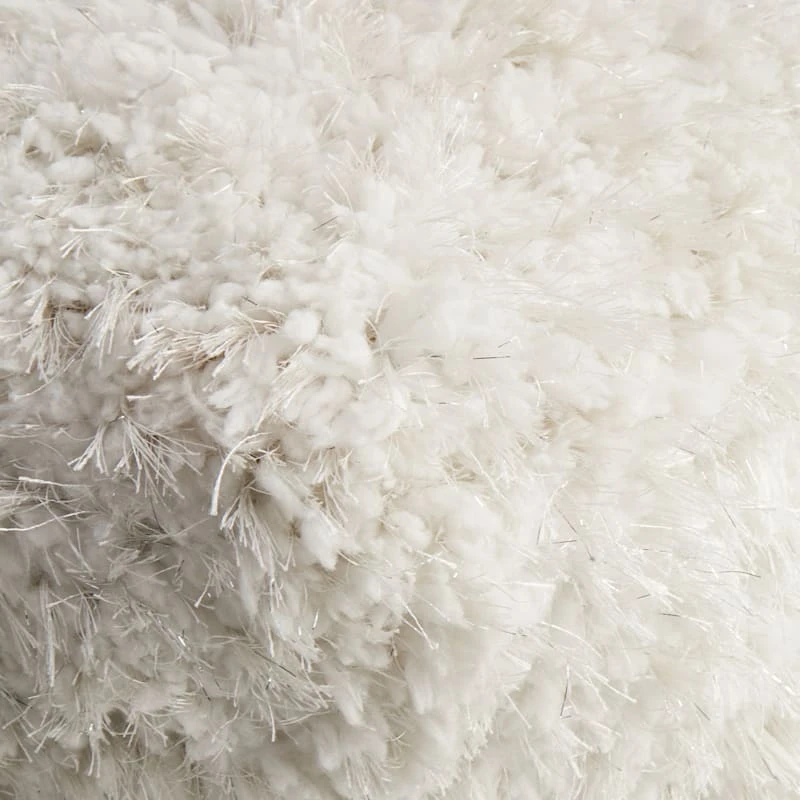 Faye Pouf, Ivory 4 Faye Pouf, Ivory - Image 2