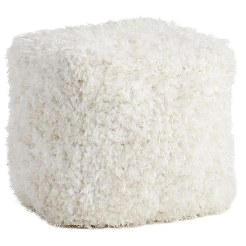 Faye Pouf, Ivory 3 Faye Pouf, Ivory
