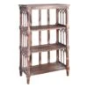 Found & Fable 4-Tier Distressed Wood Bookshelf -Chic Furniture Store found fable 4 tier distressed wood bookshelf