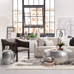 Found & Fable Axl Grey Faux Leather Armchair 16 Found & Fable Axl Grey Faux Leather Armchair -Chic Furniture Store found fable axl grey faux leather armchair 6