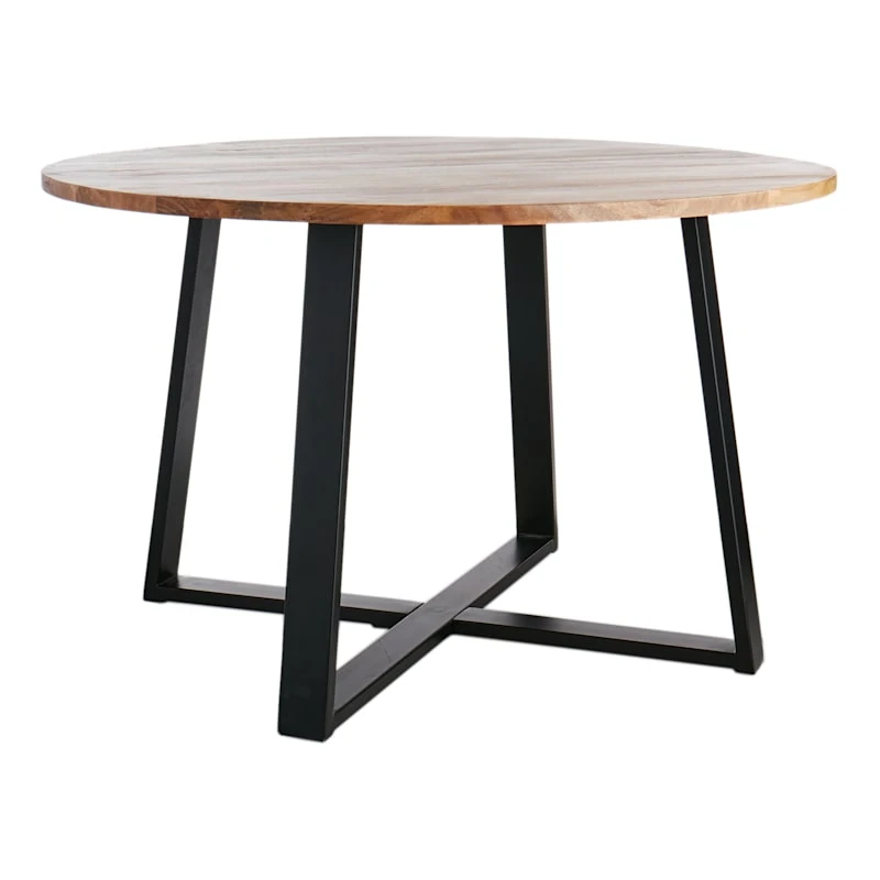 Found & Fable Cecelia Mango Wood Dining Table 3 Found & Fable Cecelia Mango Wood Dining Table